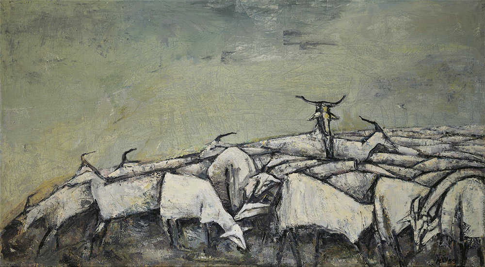 Gregge, 1959, Sassari, collezione della Provincia