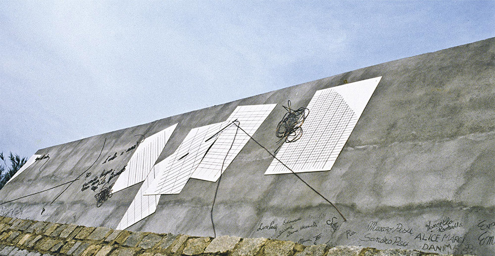 Il tempo dell’arte, 1997, strada di San Gemiliano, Tortolì